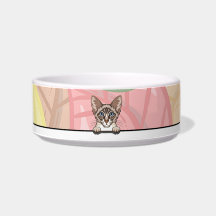 Balinese Cat Pet Bowl