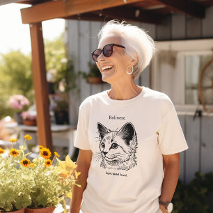 Balinese Cat Portrait T-Shirt