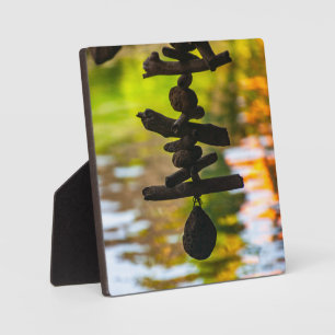 Balinese Driftwood Reflections Photo Plaque