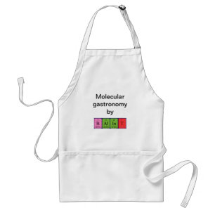 Bálint periodic table name apron