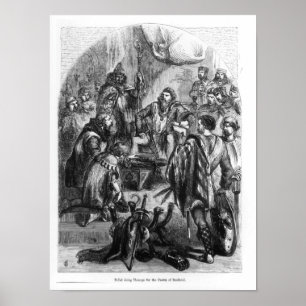 Baliol  Doing Homage for the Crown of Scotland Poster