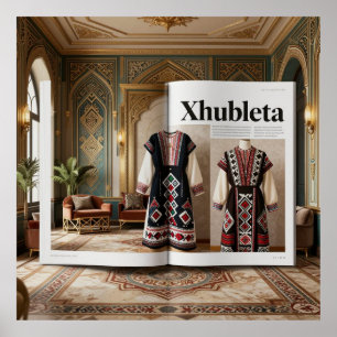 Balkan Fashion & Art Poster