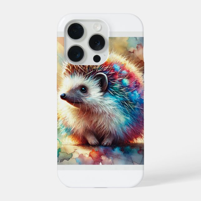 Balkan Hedgehog 180724AREF124 - Watercolor iPhone Case (Back)