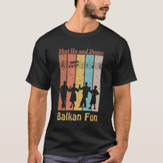 Balkan party vintage retro design T-Shirt