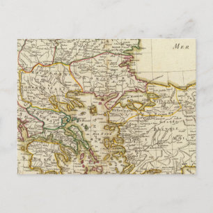 Balkan Peninsula 2 Postcard