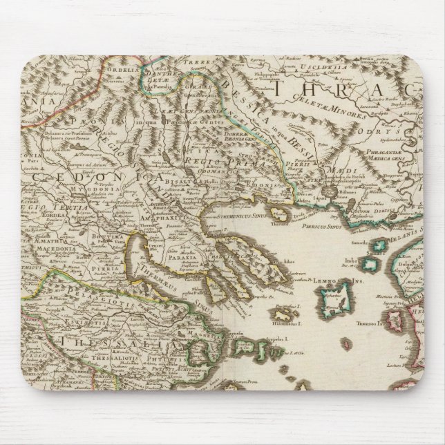 Balkan Peninsula, Greece, Macedonia 2 Mouse Mat (Front)