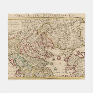 Balkan Peninsula, Greece, Macedonia 3 Fleece Blanket