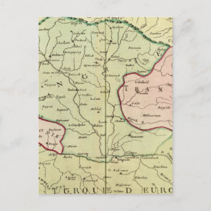 Balkan Peninsula, Hungary, Romania 2 Postcard