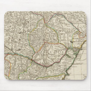 Balkan Peninsula, Hungary, Romania Mouse Mat