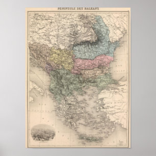 Balkan Peninsula Poster