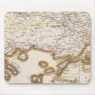 Balkan Peninsula, Turkey, Bulgaria Mouse Mat
