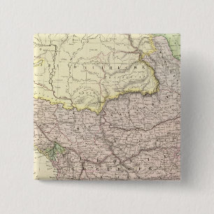 Balkan Peninsula, Turkey, Greece 2 15 Cm Square Badge