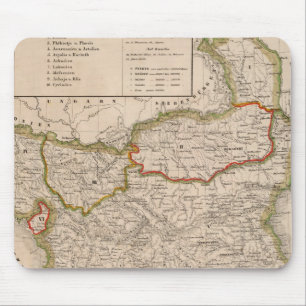Balkan Peninsula, Turkey, Greece Mouse Mat