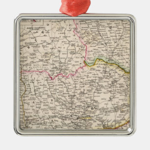 Balkan Peninsula, Turkey, Romania Metal Tree Decoration