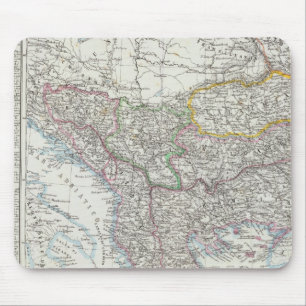Balkan Peninsula, Turkey, Serbia, Europe Mouse Mat