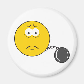 Ball and Chain Face Magnet