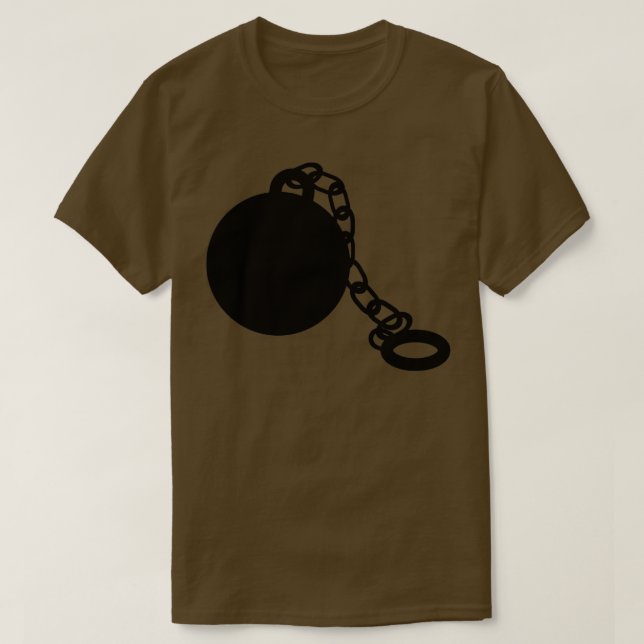 Ball and Chain T-Shirt (Design Front)
