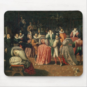 Ball at the Court of King Henri III of France Mouse Mat