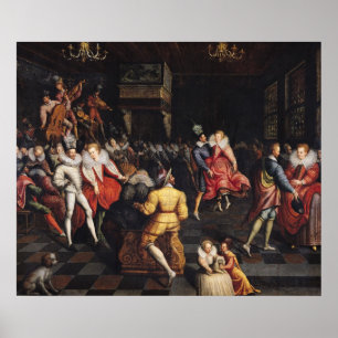 Ball at the Court of Valois Poster