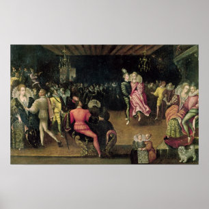Ball at the Court of Valois Poster