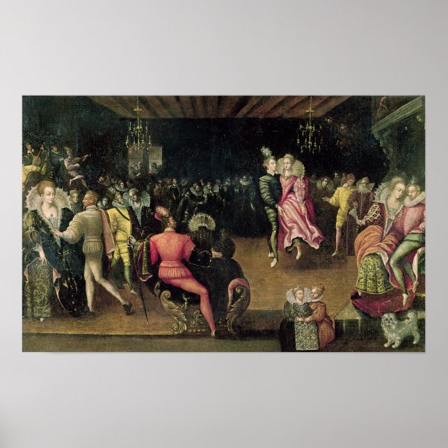 Ball at the Court of Valois Poster (Front)