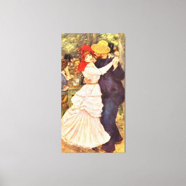 Ball at the Moulin de la Galette Auguste  Renoir  Canvas Print (Front)