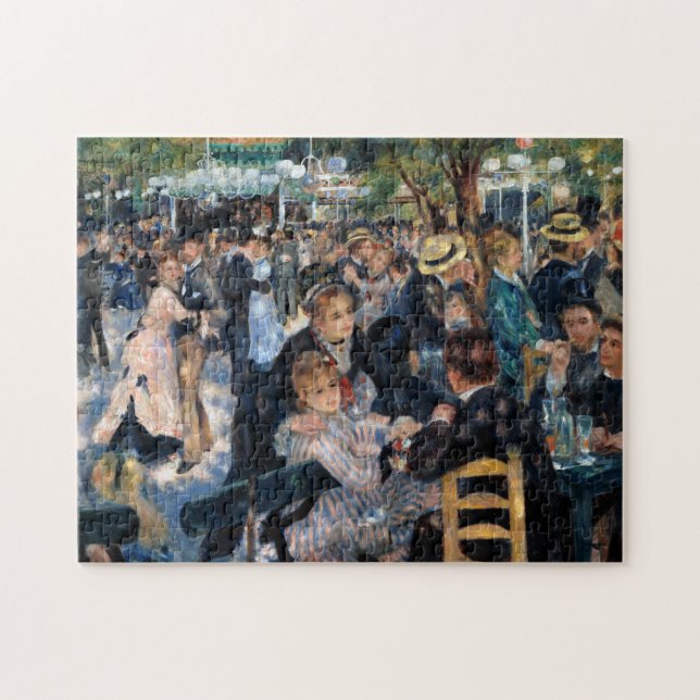 Ball at the Moulin de la Galette, Auguste Renoir Jigsaw Puzzle (Horizontal)