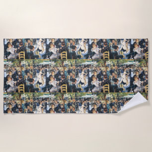 Ball at the Moulin de la Galette Party Renoir Beach Towel