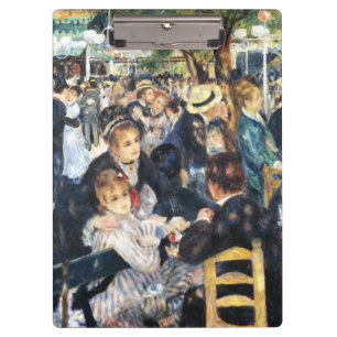 Ball at the Moulin de la Galette Party Renoir Clipboard