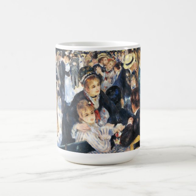 Ball at the Moulin de la Galette Party Renoir   Coffee Mug (Center)