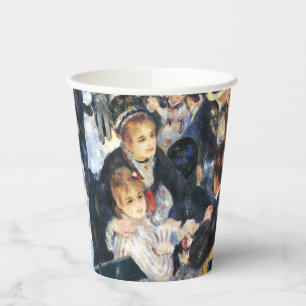 Ball at the Moulin de la Galette Party Renoir    P Paper Cups