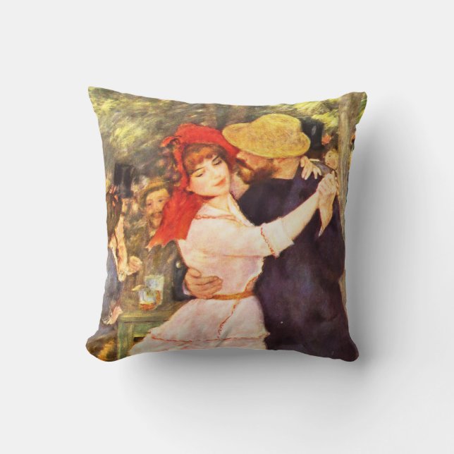 Ball at the Moulin de la GaletteAuguste  Renoir    Cushion (Front)