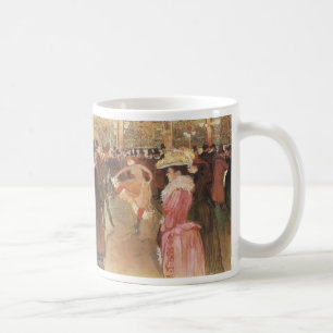 Ball at the Nightclub by Toulouse Lautrec Coffee Mug