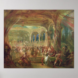 Ball at the Opera de Paris Poster