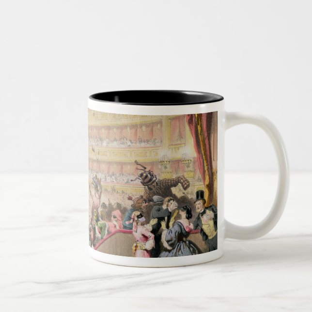 Ball at the Opera Two-Tone Coffee Mug (Right)