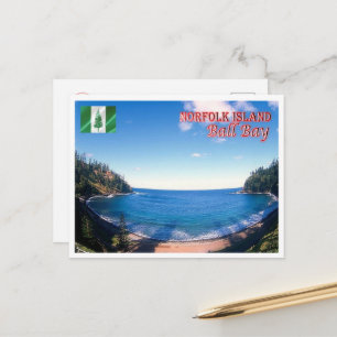 Ball Bay - Norfolk Island - Postcard