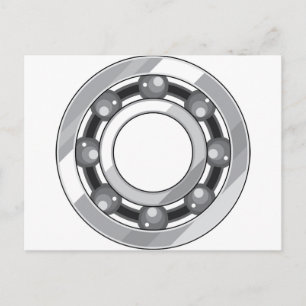 Ball bearing postcard