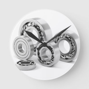 Ball bearings with different sizes round clock