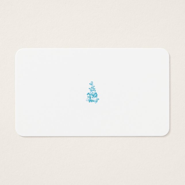 Ball Blue, Medium Turquoise decorative design (Front)