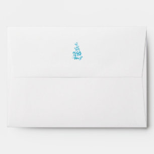 Ball Blue, Medium Turquoise decorative Envelope