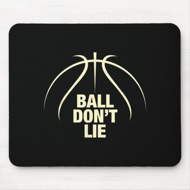 Ball Don't Lie Basketball  Mouse Mat (Front)