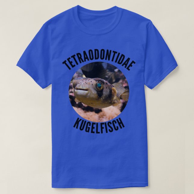 BALL FISH TETRAODONTIDAE in the aquarium T-Shirt (Design Front)