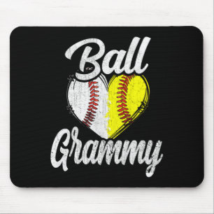 Ball Grammy Baseball Softball Team Sports T Shirt Mouse Mat