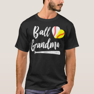 Ball Grandma Baseball Softball Grandmother's Tank 
