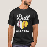 Ball Grandpa Baseball Softball USA Sports Grandfat