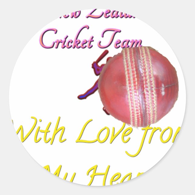 Ball NEWZEALAND Classic Round Sticker (Front)