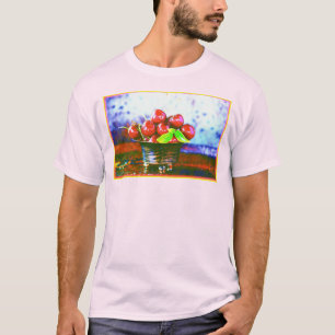 "Ball Of Cherries Fruit" Cute Photo. Buy Now T-Shirt