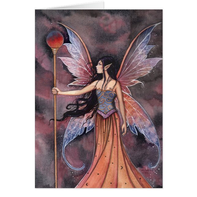 Ball of Fire Fairy Card (Front)