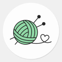 Ball of Knitting Yarn Craft - Custom Colour