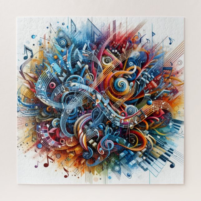 Ball of Music Jigsaw Puzzle (Vertical)